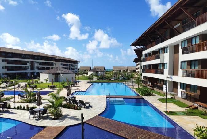 Apartamento Em Resort A Beira Mar - Cupe Beach Living Pôrto das Galinhas Exterior foto
